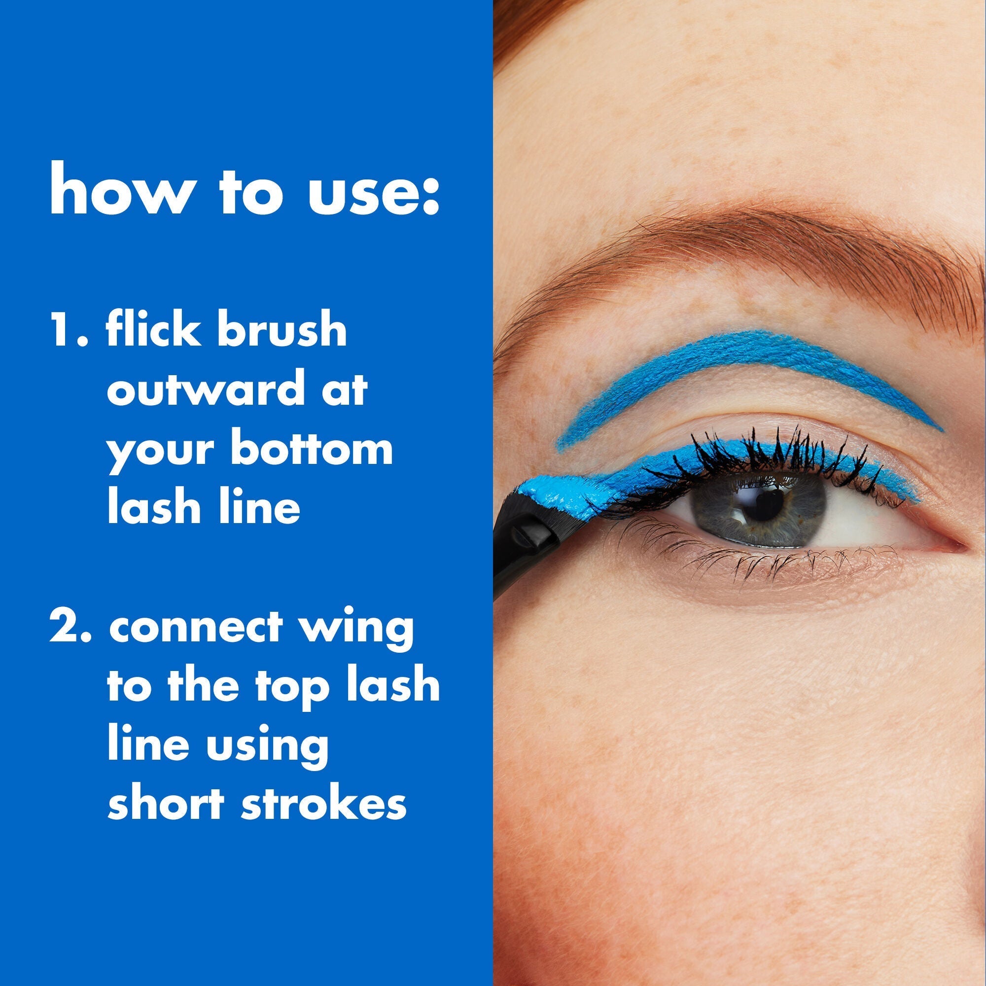 How to Use a Winged Eyeliner Brush