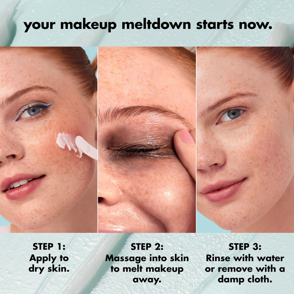 Step-by-step guide on removing makeup using cleansing balm