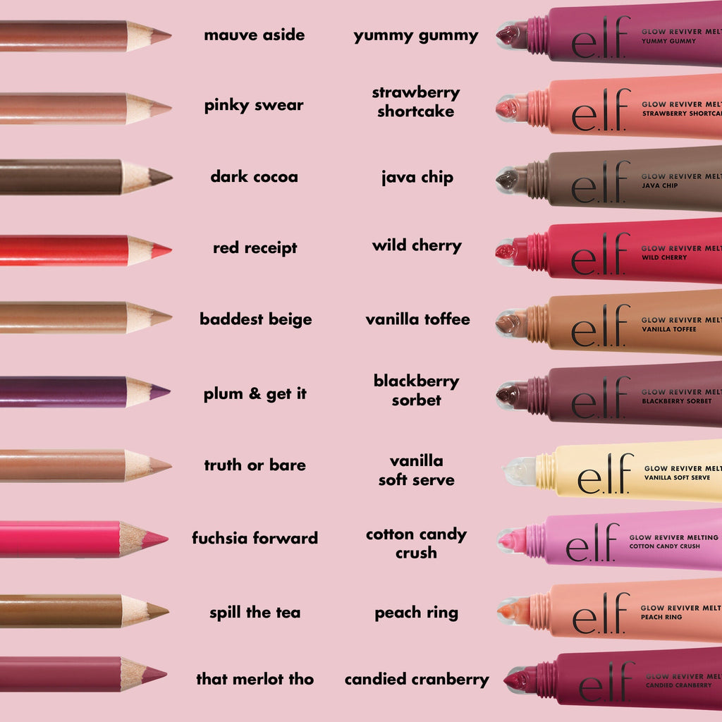 Pair Cream Glide Lip Liner with Complimentary Shade of Glow Reviver Lip Balm