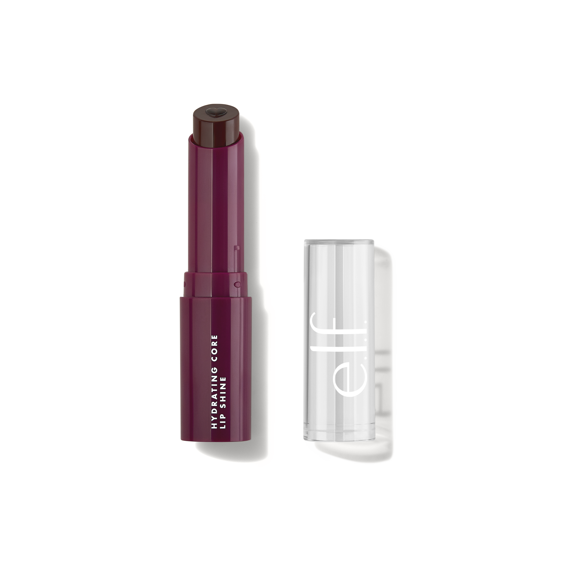e.l.f. Hydrating Core Lip Shine - Ecstatic - Deep Berry