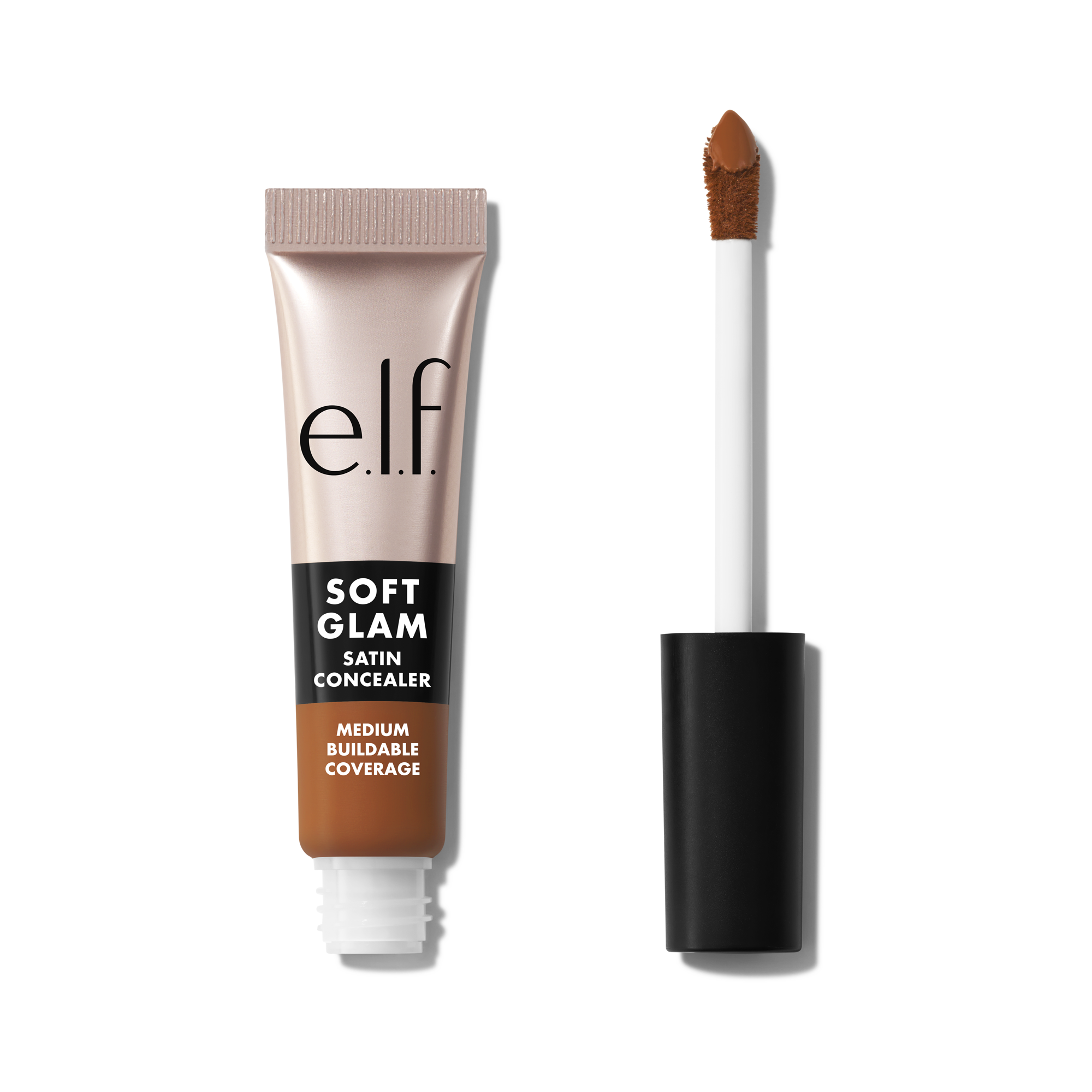 e.l.f. Soft Glam Satin Concealer with applicator - 50 Deep Warm