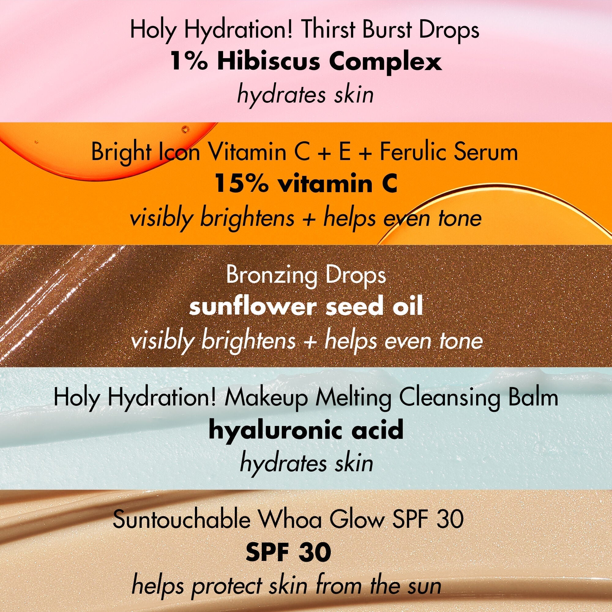 Best & Obsessed Skincare Product Ingredients