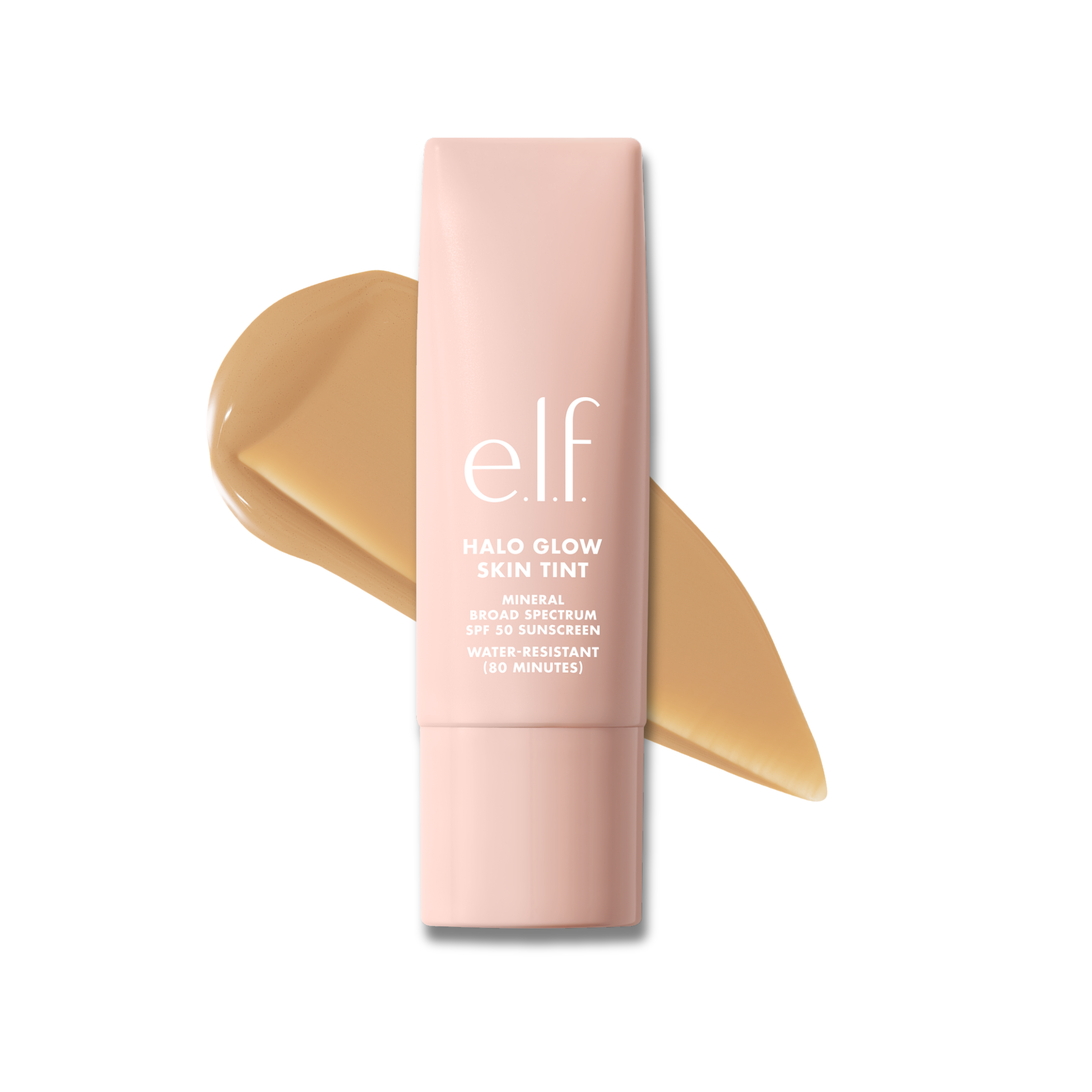 e.l.f. Halo Glow Skin Tint SPF 50 + 7 Medium Warm, Water Resistant