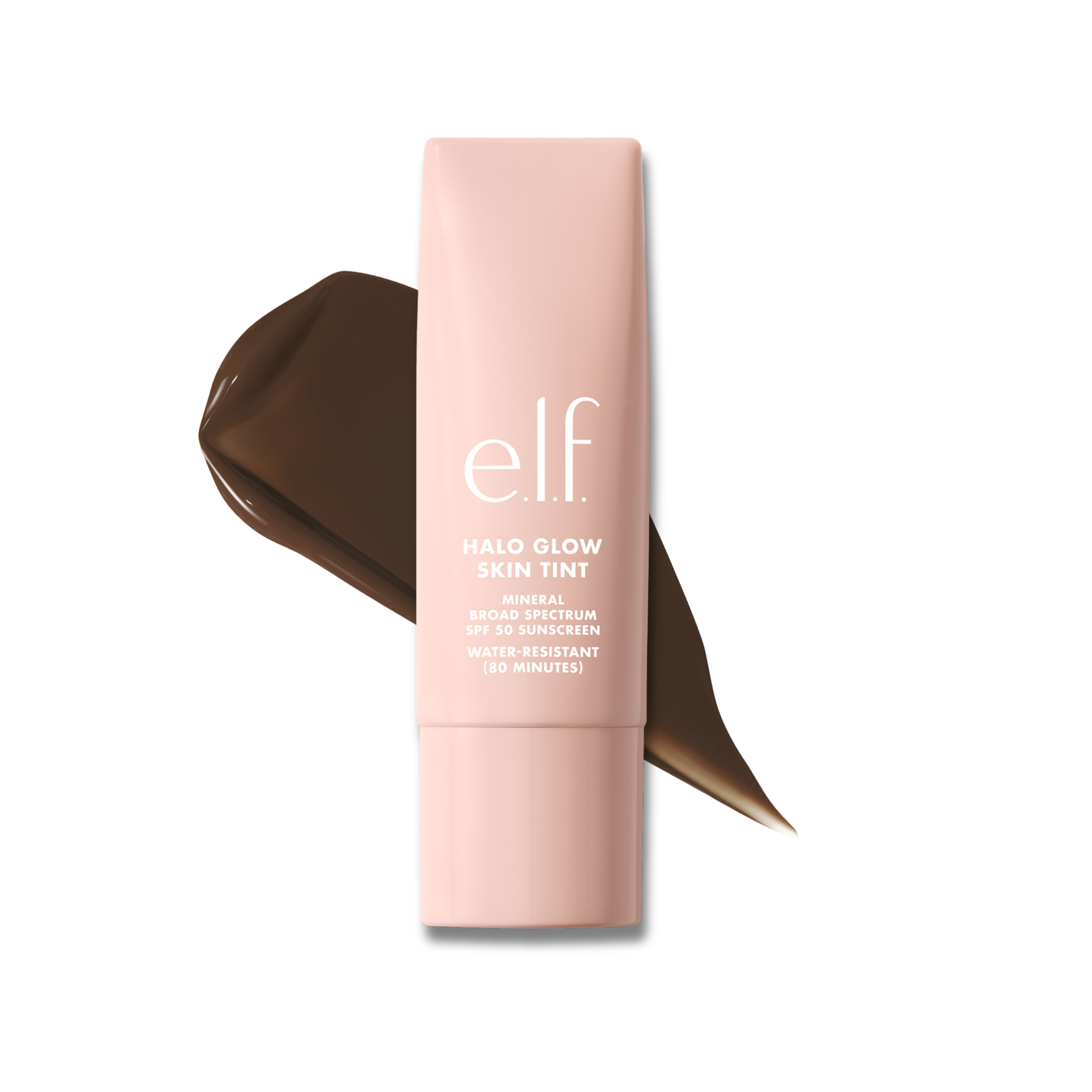 e.l.f. Halo Glow Skin Tint SPF 50 + 18 Rich Neutral, Water Resistant